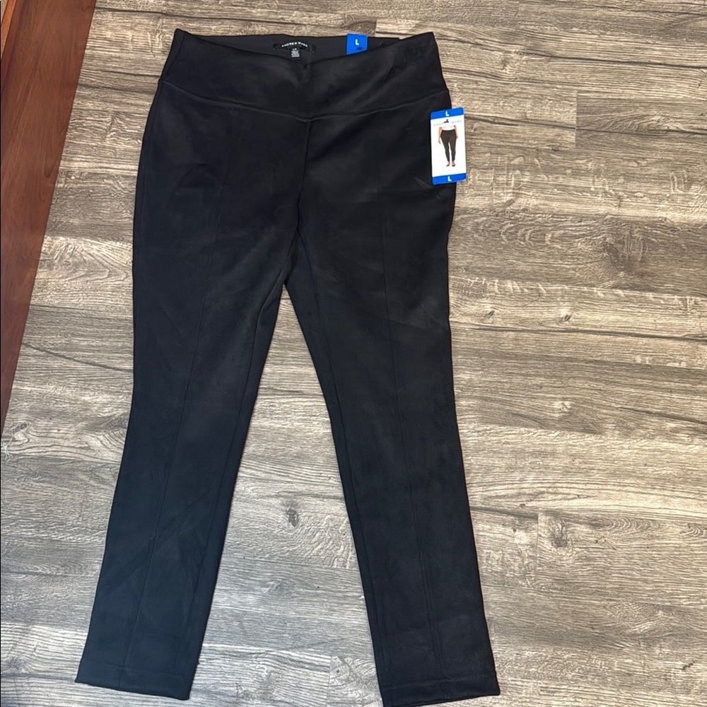 Black High-Waisted Pants
